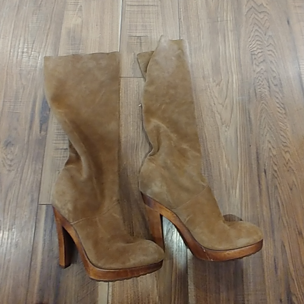 KORS Michael Kors Suede Boots, Size 9